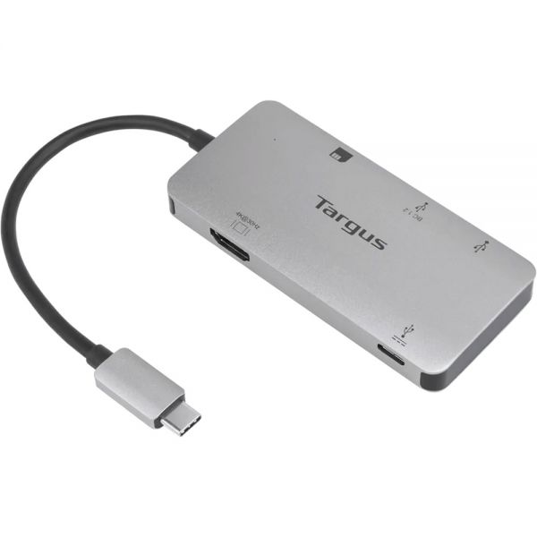 Adaptador Usb-C Targus Aca953Usz Multiporta - Cinza