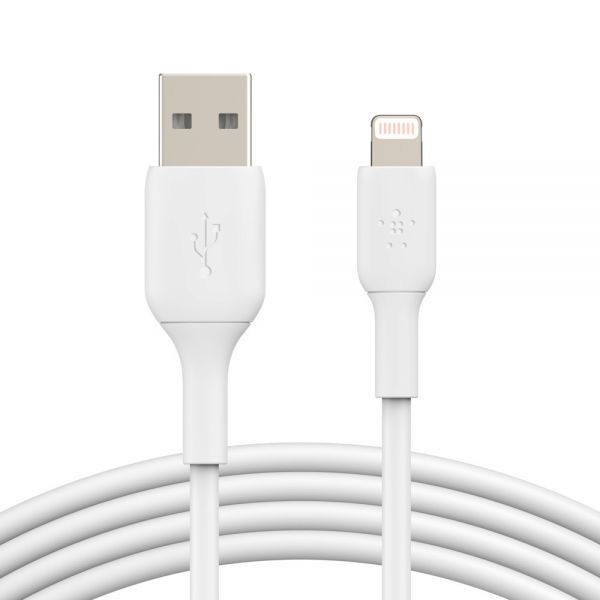 Cabo Belkin Usb-A Para Lightning Caa001Bt1Mwh - Branco 1 Metro