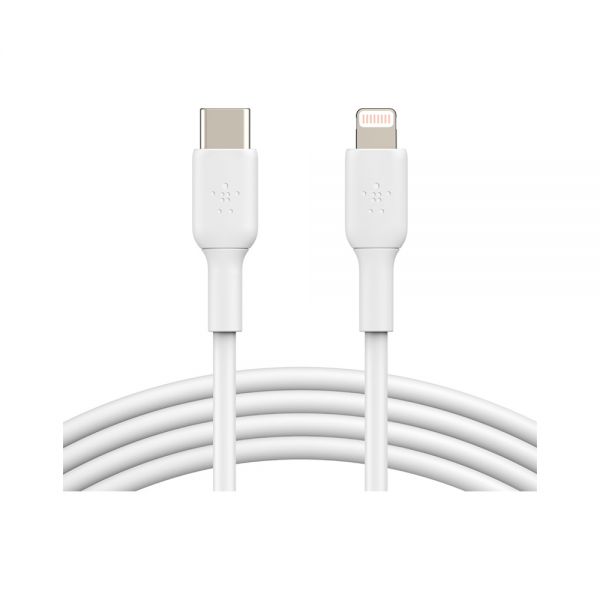 Cabo Belkin Usb-C Para Lightning Caa003Bt1Mwh - Branco 1 Metro