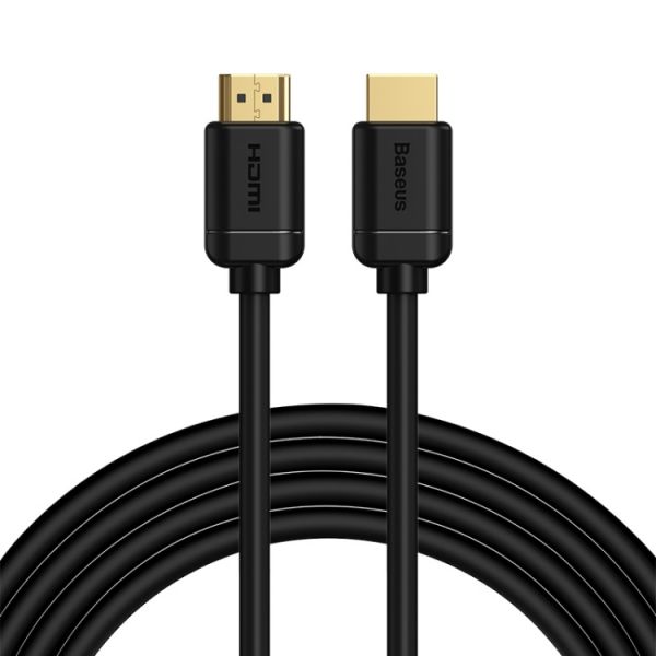 Cabo Hdmi Baseus Cakgq-C01 2.0 4K - Black 3 Metros