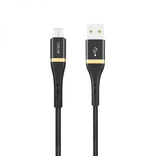 Cabo Micro Usb Wiwu - Preto 1.2 Metros