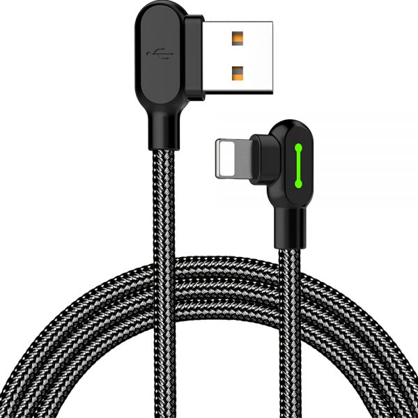Cabo Usb Lightning Mcdodo Ca4674 Led - Preto 0.5 Metros
