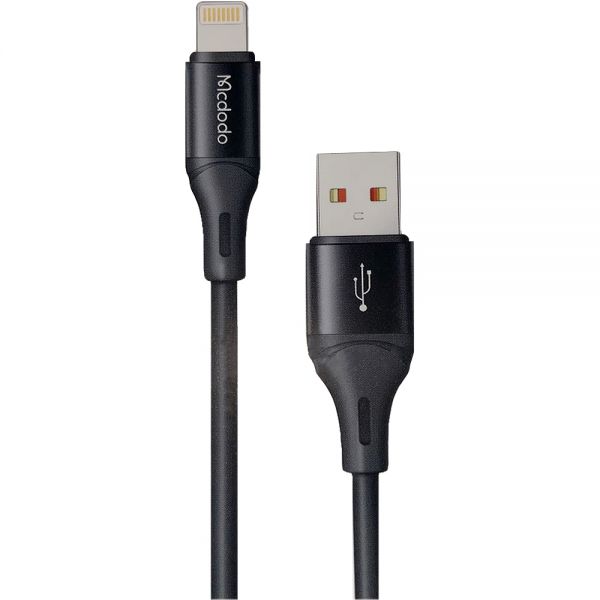 Cabo Usb-A Para Lightning  Mcdodo Ca-1832 3A - Preto 1.2 Metros