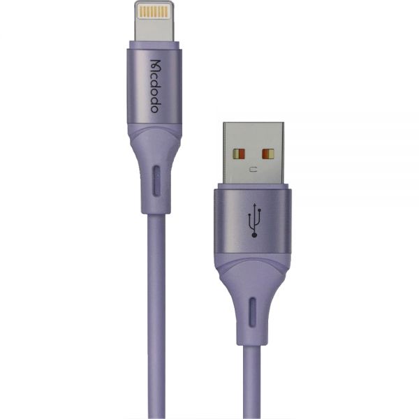 Cabo Usb-A Para Lightning Mcdodo Ca-1833 3A - Roxo 1.2 Metros