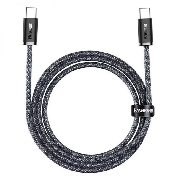 Cabo Usb-C A Usb-C Baseus Cald000216 Dynamic 100 W - Gray 1 Metro