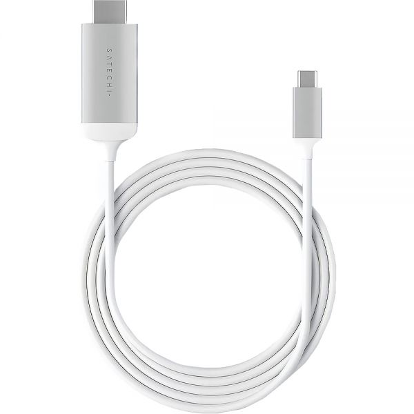 Cabo Usb-C Para Hdmi Satechi Stchdmis 4K - Branco 1.8 Metros