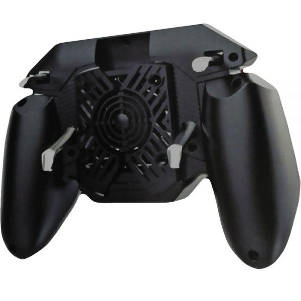 Gatilho Gamer Krab Kbmtc20 Assault Com Cooler Para Celular - Preto