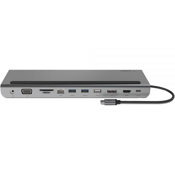 Hub Belkin Nc004Btsgy 11 En 1 Usb-C - Cinza