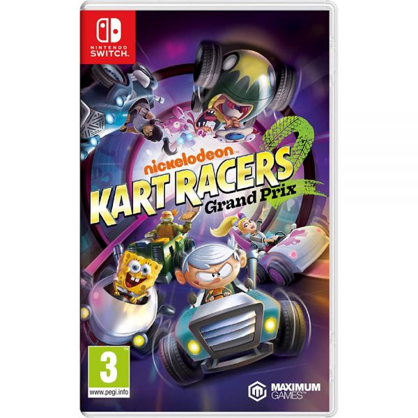 Jogo Nickelodeon Kart Racers 2: Grand Prix Para Nintendo Switch