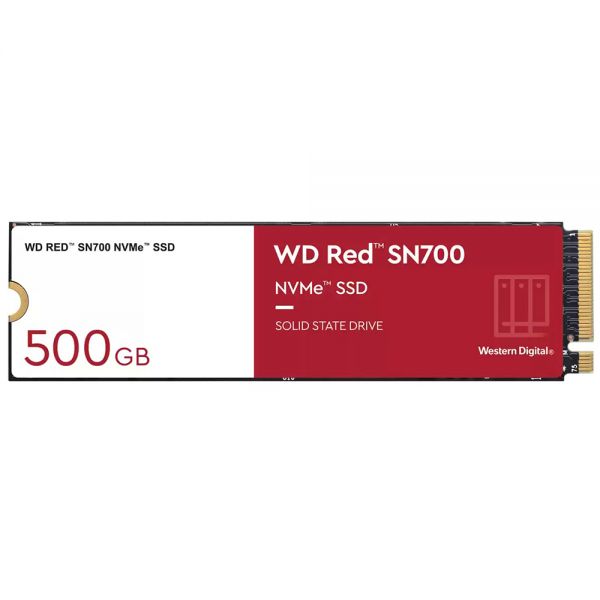 Ssd M.2 Nvme Western Digital Wd Red Sn700 3430-2600Mb/S 500 Gb (Wds500G1R0C)