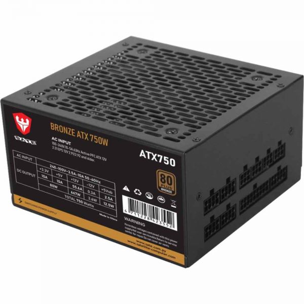 Fonte De Energia Satellite Atx750 80 Plus Bronze 750 W Full Modular