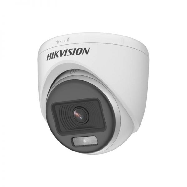 Câmera De Vigilância Hikvision Domo Ds-2Ce70Df0T-Pf 2.8Mm Interno - Branco/Preto