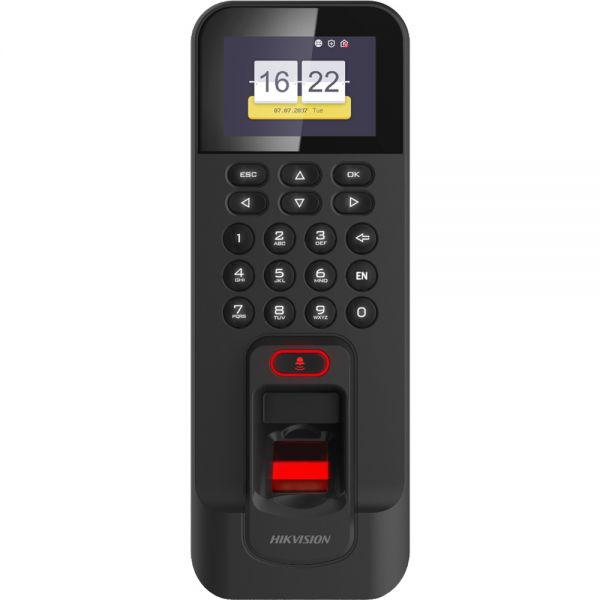 Relógio Marcador Biométrico Hikvision Ds-K1T804Bmf - Preto
