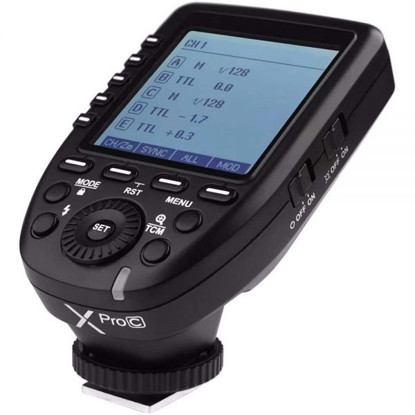 Acionador De Flash Godox Xproc Ttl Sem Fio Para Canon