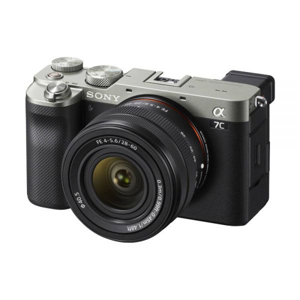 Câmera Sony A7C (Ilce-7C) Kit 28-60Mm F/4-5.6 - Prata