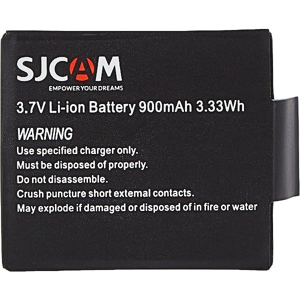 Bateria Recarregável SJCam para SJCAM SJ4000/SJ5000/M10