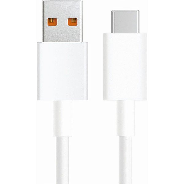 Cabo USB-A para USB-C Xiaomi H26250 6A - Branco 1 metro