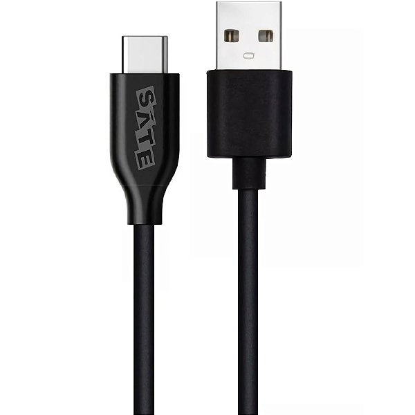 Cabo USB-C Satellite AL-AC2 - Preto 2 metros
