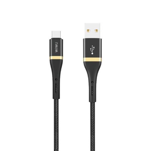 Cabo USB-C WiWu - Preto 1 metro