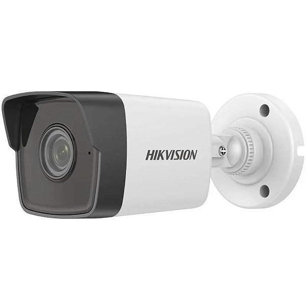 Câmera de Vigilância Hikvision Bullet DS-2CD1043G0-I 4MP - Branco/Preto
