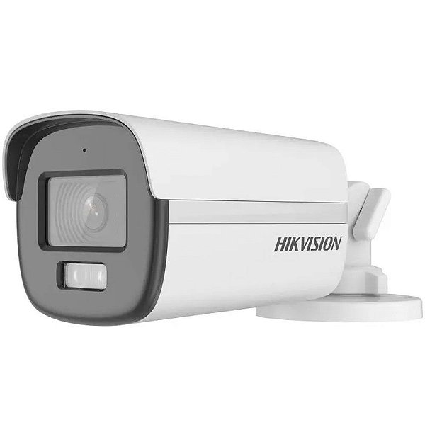 Câmera de Vigilância Hikvision Bullet DS-2CE12KF0T-FS ColorVu - Branco/Preto