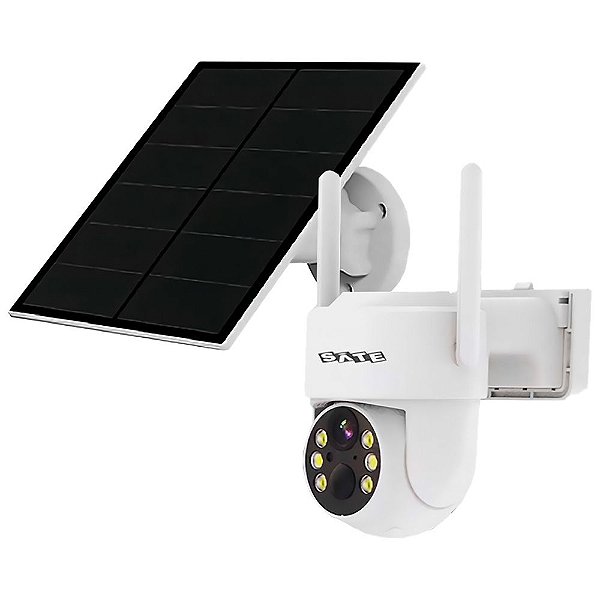Câmera IP Satellite A-CAM007S Exterior Wifi - Branco/Preto