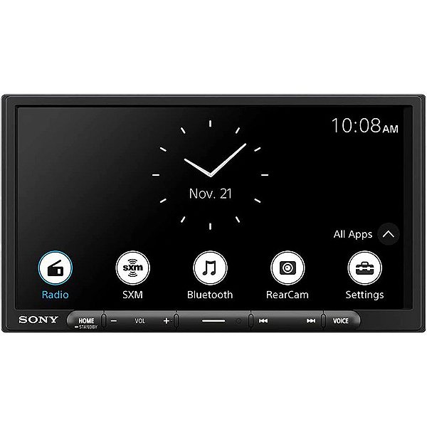 Car Audio Sony XAV-AX4000 Bluetooth - Preto
