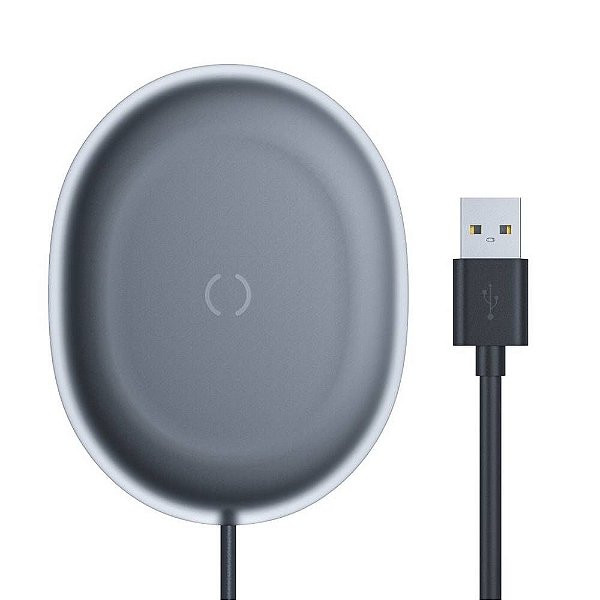 Carregador Sem fio Baseus Jelly 15 W - Preto (WXGD-01)