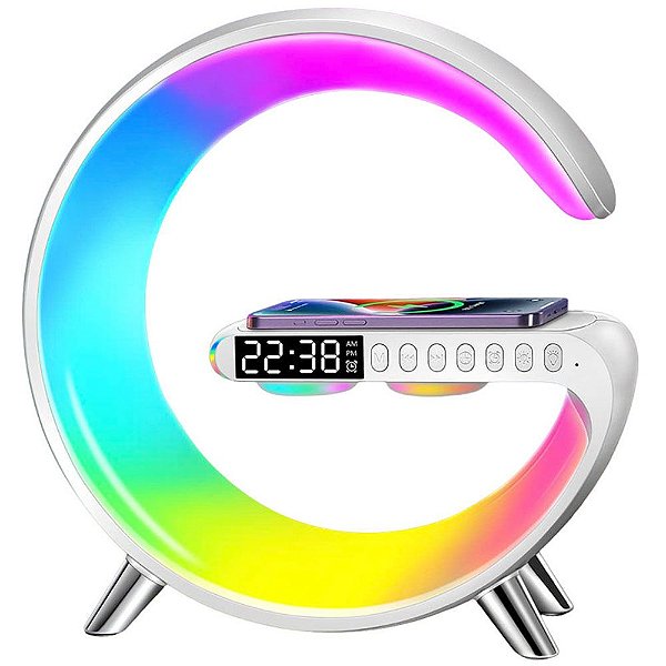 Carregador Sem Fio Inteligente Blulory N69 - Branco