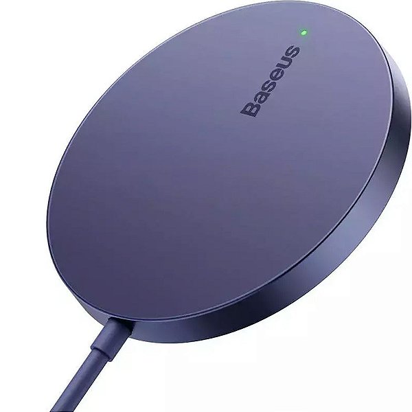 Carregador Sem fio Magnético Baseus Simple Mini3 15 W - Roxo (CCJJ040205)