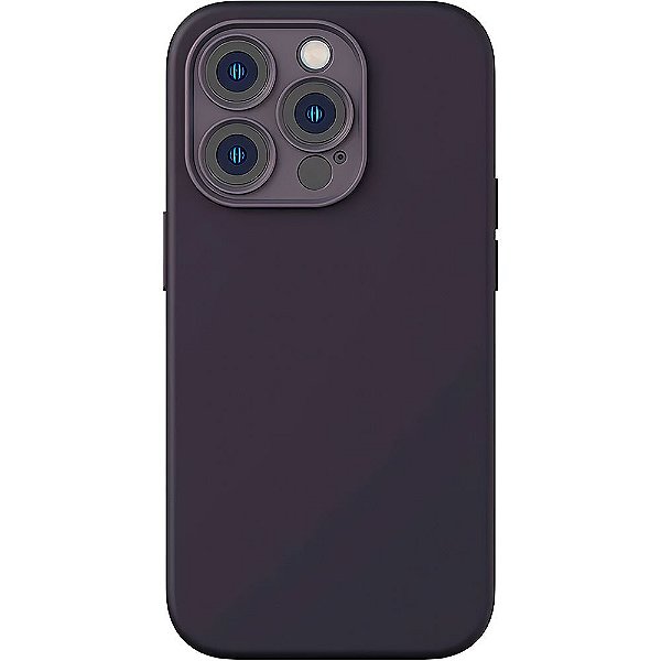 Estojo Protetor de Silicone + Protetor de Tela da Série Liquid Silica Gel Baseus para iPhone 14 Pro - Elderberry (ARYT020405)