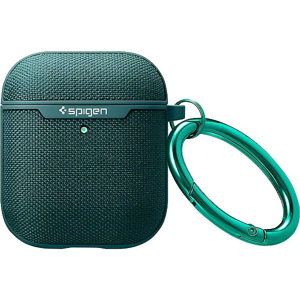 Estojo Protetor Spigen Urban Fit ASD00678 para Airpods 1/2 Geração - Verde Meia-Noite