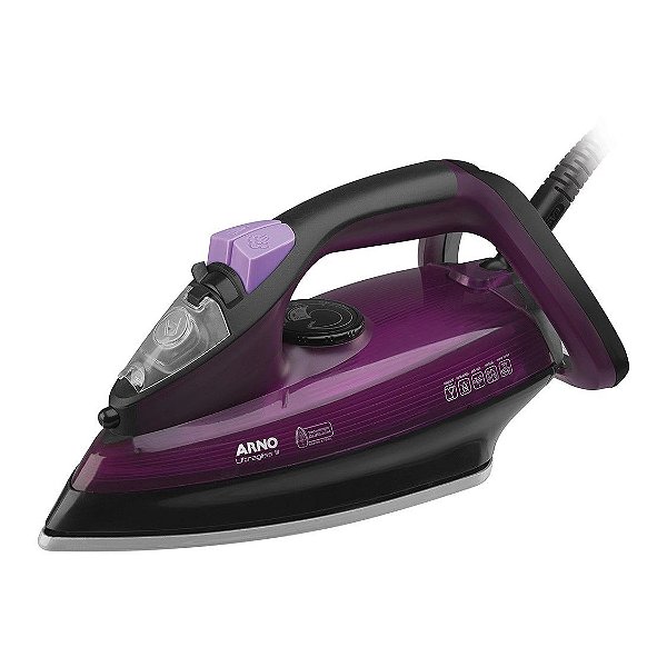 Ferro a Vapor Arno Ultragliss III FUA3 - Roxo
