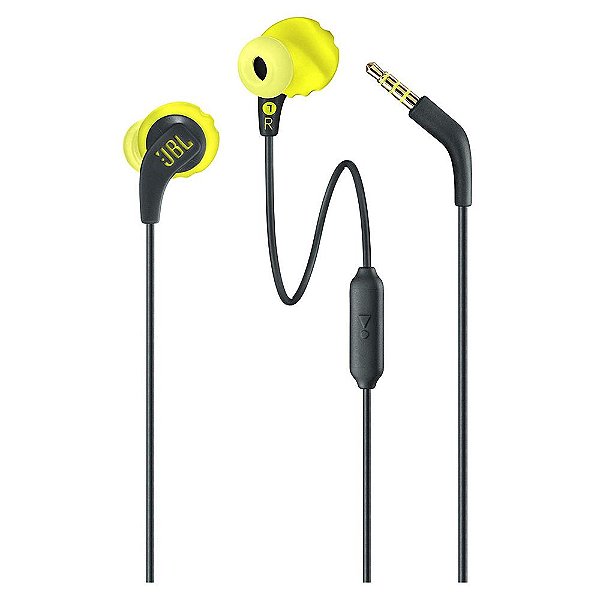 Fone de ouvido JBL Endurance RUN - Amarelo