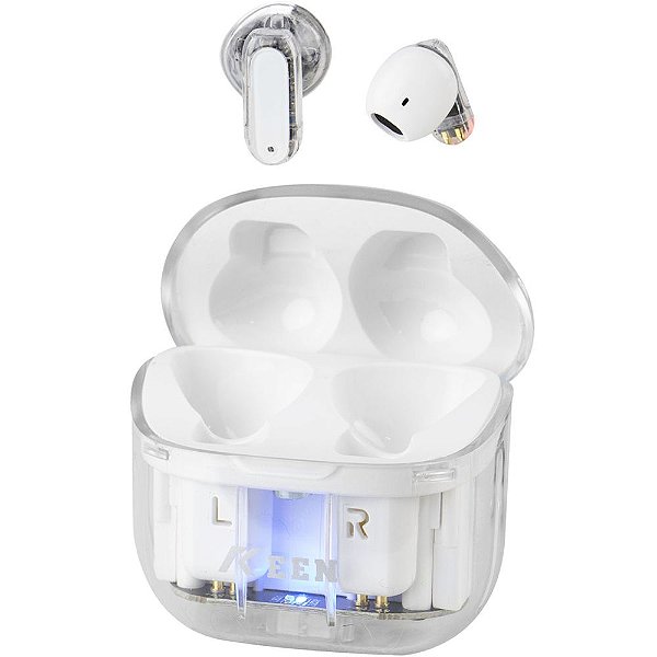 Fone de ouvido Keen Y89 Bluetooth - Branco