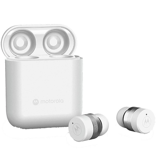 Fone de ouvido Motorola Moto Buds 120 Bluetooth - Branco