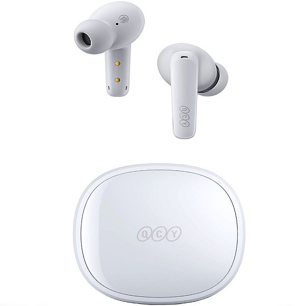 Fone de ouvido QCY T13 X Bluetooth - Branco