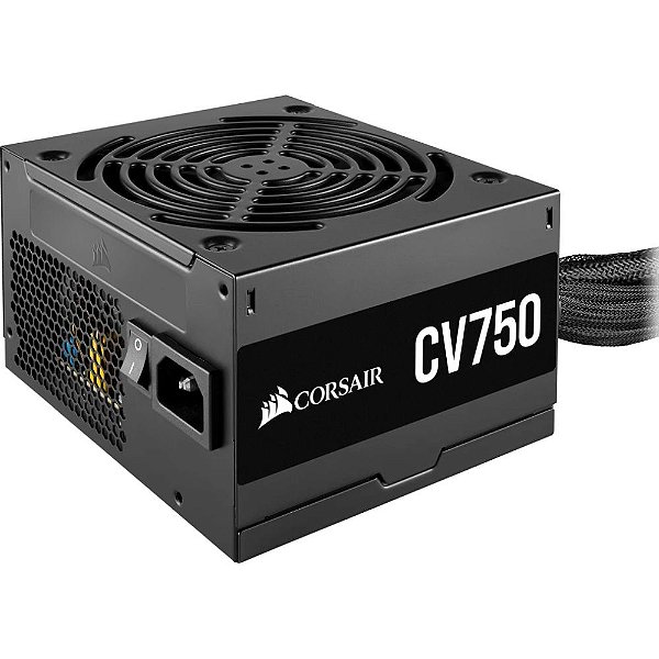 Fonte de Energia Corsair CV750 CP-9020237-BR 80 Plus Bronze 750 W