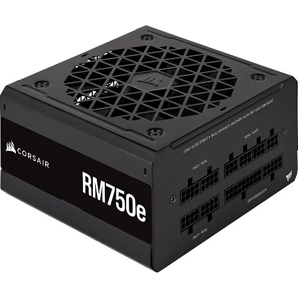 Fonte de Energia Corsair RM750e CP-9020262-BR 80 Plus Gold 750 W Full Modular