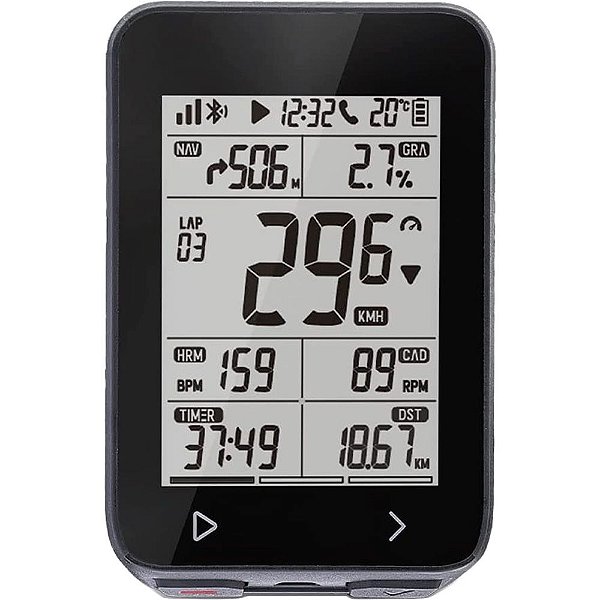 GPS iGPSPORT IGS320 para Ciclismo 2.4"