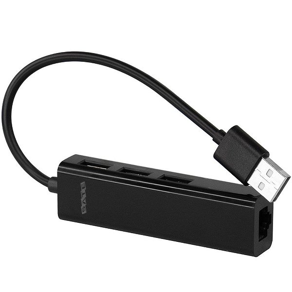 Hub USB Satellite A-HUB40 4 Portas - Preto
