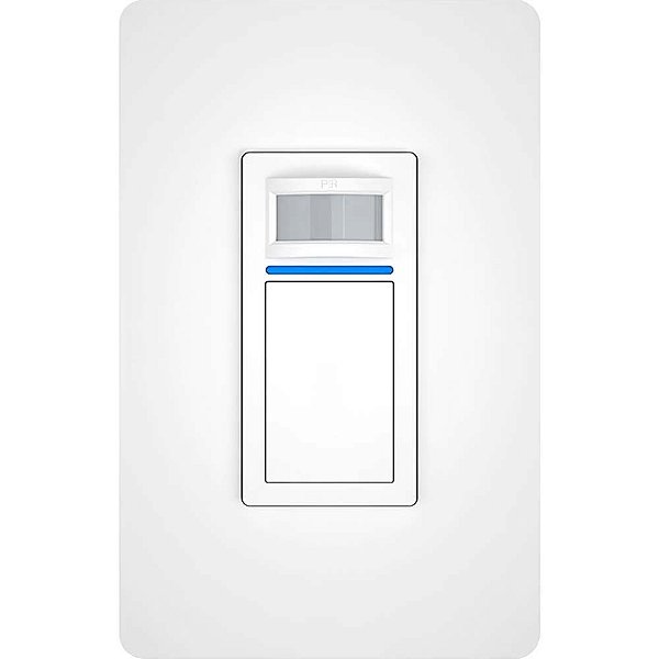 Interruptor Inteligente Moes WS-KX-US1-PIR 1 Botão Wi-Fi RF + Sensor de Movimento - Branco