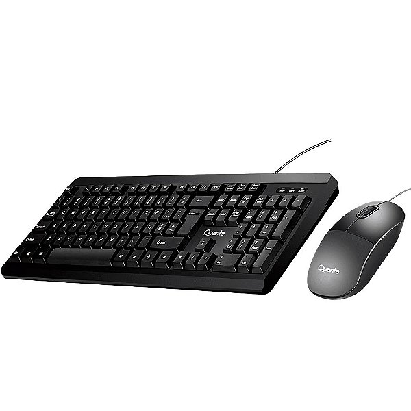 Kit Teclado + Mouse Quanta QTKTM30 USB (Espanhol)