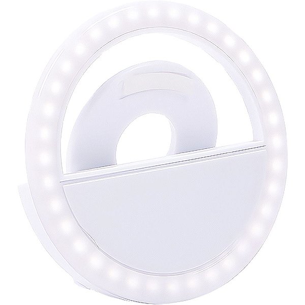 Luz LED Anular Xion XI-LIGHTCELL para Celular - Branco