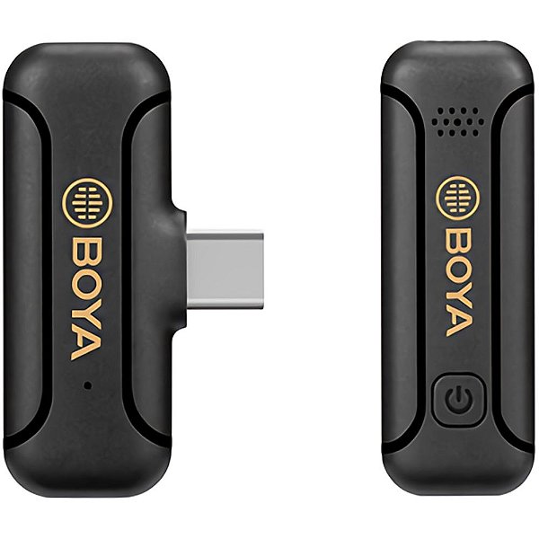 Mini Microfone sem Fio Boya BY-WM3T2-U1 - Preto