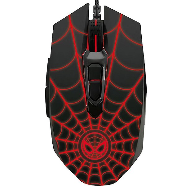 Mouse Gamer Xtech XTM-M520SM Spider-Man Miles Morales USB