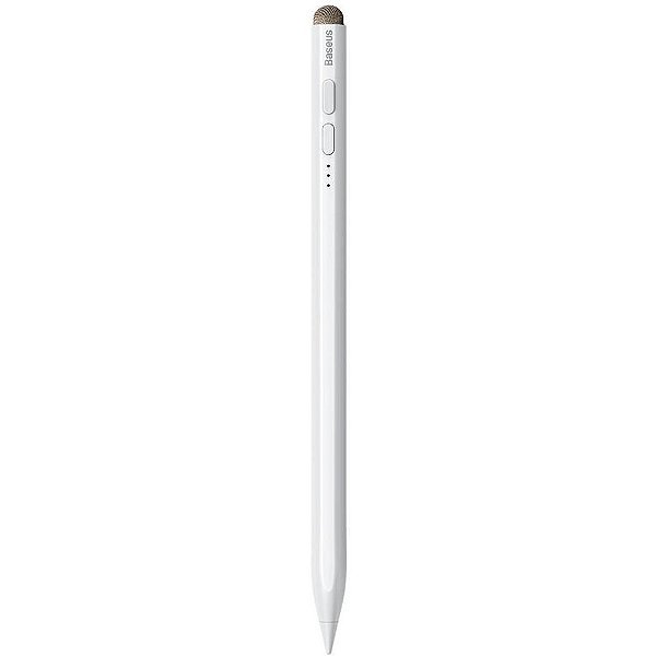 Pencil Baseus Smooth Writing Active SXBC040002 Capacitive LED Stylus Pen - Branco