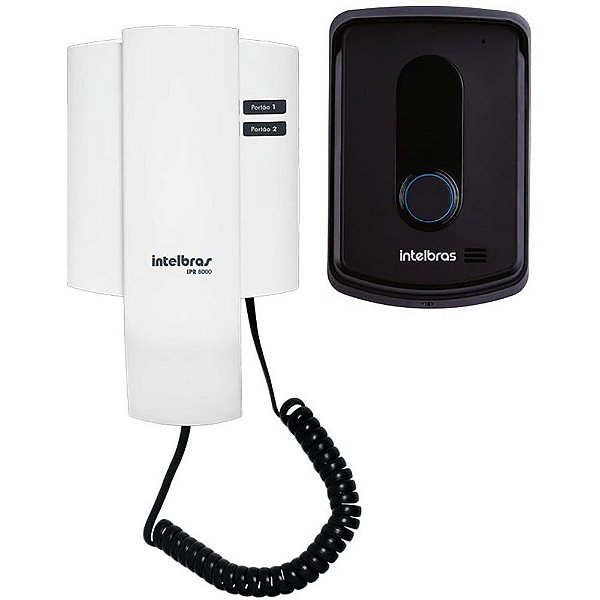 Porteiro Intelbras Analógico IPR8010 2 Portones - Branco