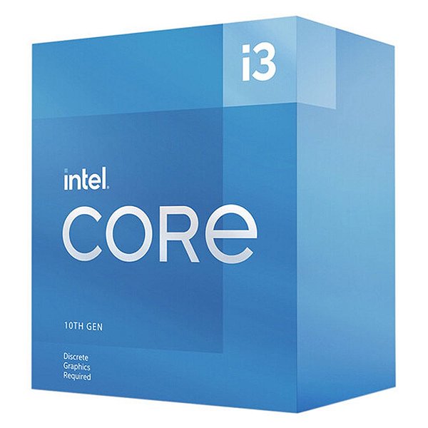 Processador CPU Intel Core i3-10105F 3.7 GHz LGA 1200 6 MB Com Cooler