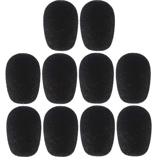 Protetor de Espuma Jabra GN2000 para Microfone - Preto 10 unidades (14101-03)